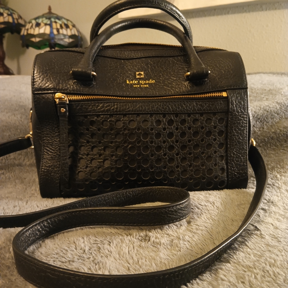 Kate Spade Black Leather Handbag